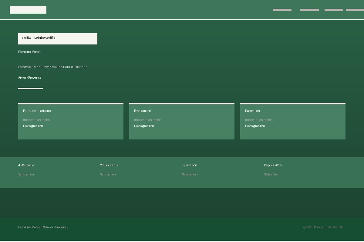 Site Peinture Martigues